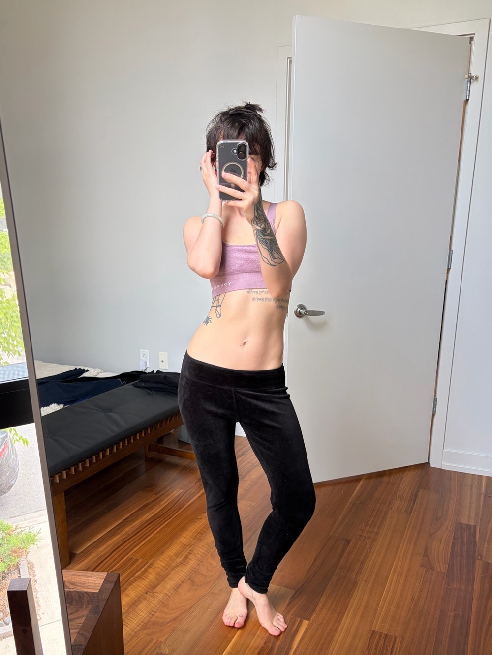 Fleece Black Leggings
